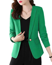 Blazer Feminino Corte Social Ajustado