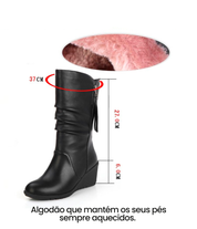 Bota Feminina Julie de Cano Médio
