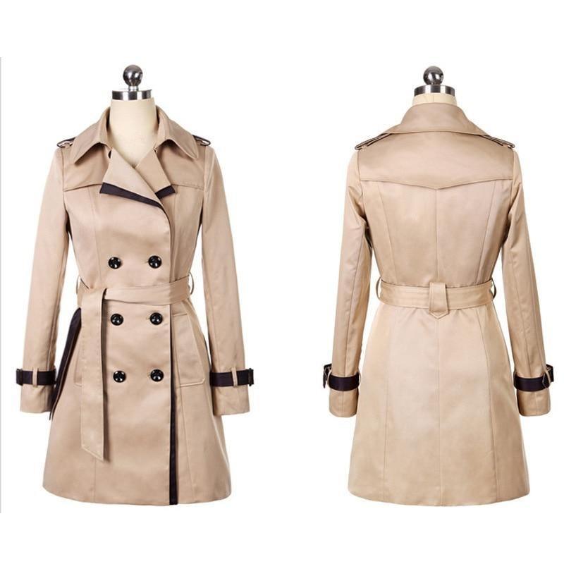 Sobretudo Feminino Slim Elegance