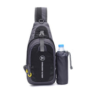 LANÇAMENTO 2024 | Mochila Transversal Unissex BagOne - Impermeável